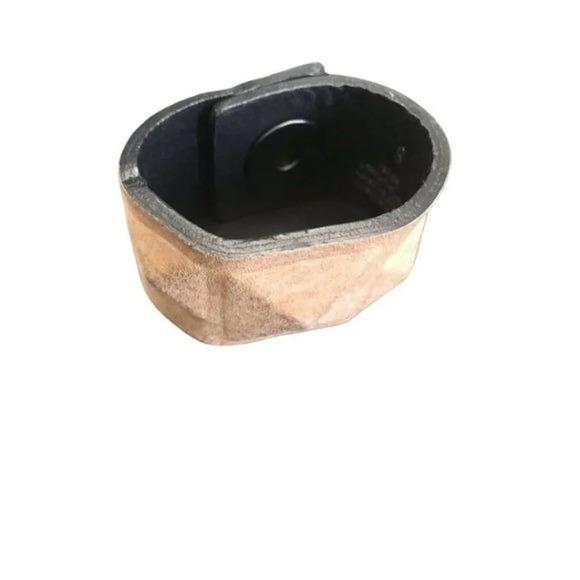 Ronald Pineau Leather Stud Snap Cuff - Picture 3 of 7